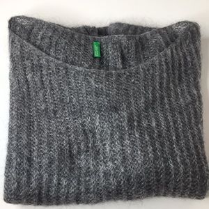 Grey united colors of benetton sweater